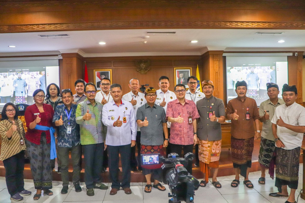 Sekda Badung Terima Kunker Deputi VII Kemenko Polhukam RI
